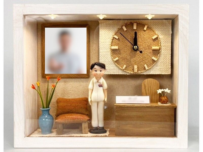 สั่งทำของขวัญให้ผู้ใหญ่ โยกย้าย อำลา ลาออก เลี้ยงส่ง ใส่รูปและข้อความได้ : KHACUST-297