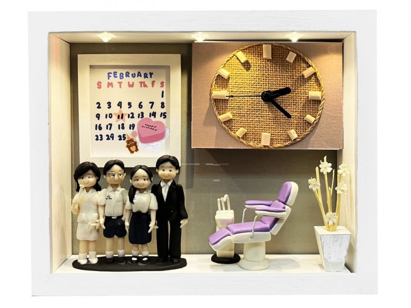 สั่งทำของขวัญให้หมอ ของขวัญให้พยาบาล ใส่รูปและข้อความได้ : KHACUST-727